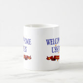 Mug USS à la maison bienvenu Barry (Centre)
