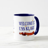 Mug USS à la maison bienvenu Klakring (Devant droit)