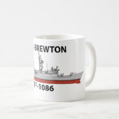 Mug USS Brewton (Devant droit)