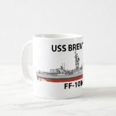 Mug USS Brewton (Devant gauche)