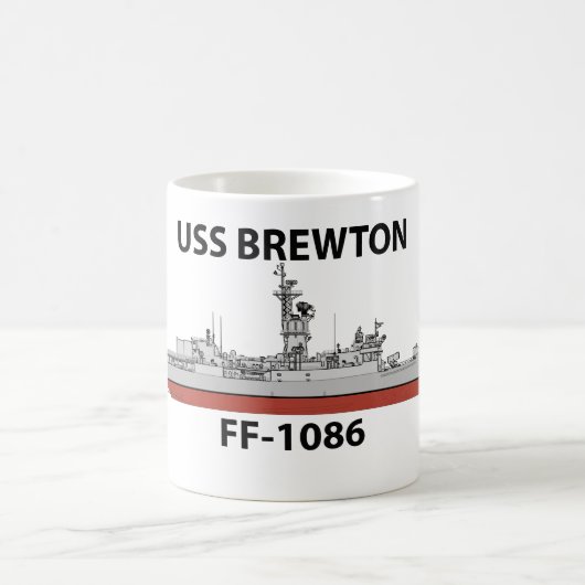 Mug USS Brewton (Centre)