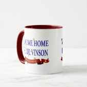 Mug USS Carl Vinson à la maison bienvenu (Devant gauche)