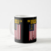 Mug USS Durham LKA-114 Amphibious Cargo Ship Vétérans (Devant gauche)