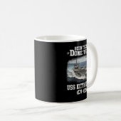 Mug USS Kitty Hawk CV-63 Avion Transporteur Avion Fath (Devant droit)