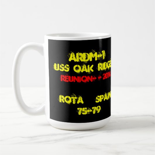 Mug USS Oak Ridge ARDM-1MUG (Gauche)