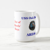 Mug USS Oak Ridge ARDM-1MUG (Devant droit)