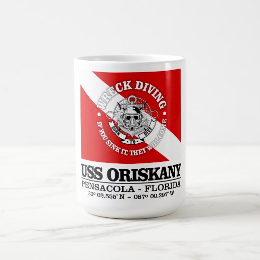 Mug USS Oriskany (meilleures épaves) (Centre)