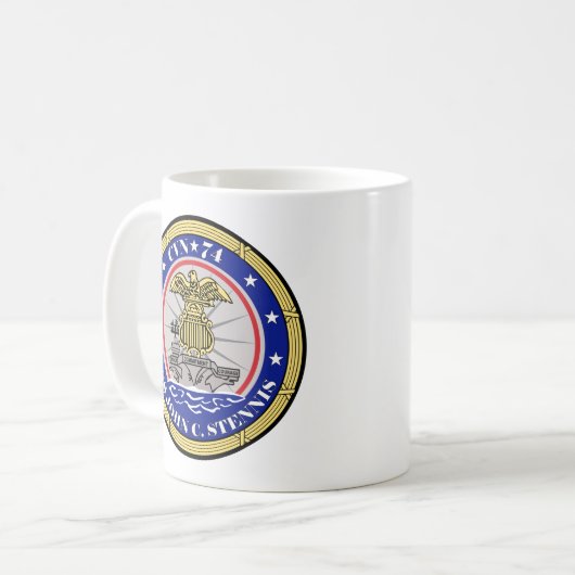 Mug USS Stennis - CVN 74 (Devant gauche)