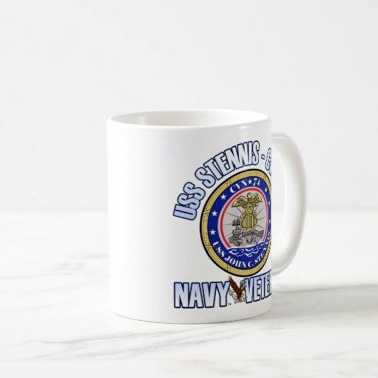 Mug USS Stennis - CVN 74 (Devant droit)