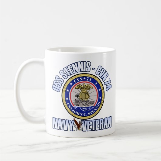Mug USS Stennis - CVN 74 (Gauche)