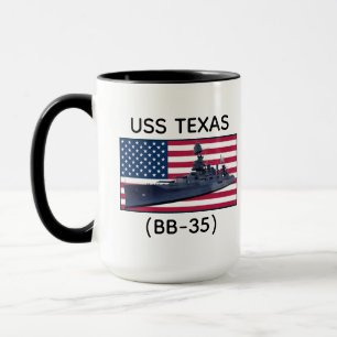 Mug USS Texas (BB-35)