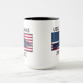 Mug USS Texas (BB-35) (Centre)