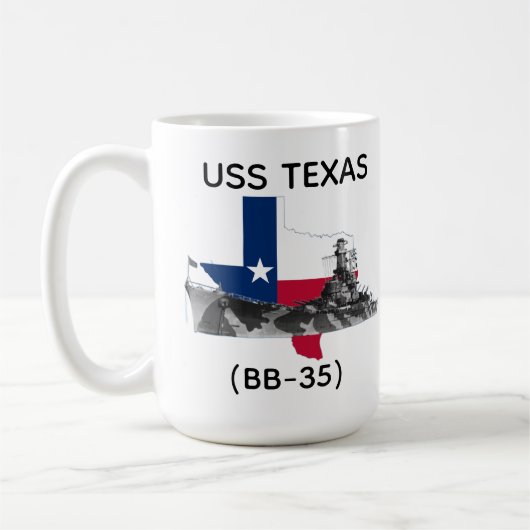 Mug USS Texas (BB-35) 2 (Gauche)