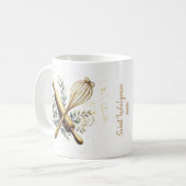 Mug Ustensiles de boulangerie d'or (Devant gauche)
