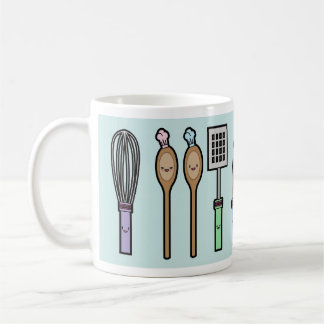 Mug Ustensiles de cuisine de Kawaii
