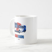 Mug UTA Bus 8 bits (Devant gauche)