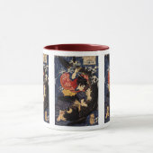 Mug Utagawa Kuniyoshi, 鬼若丸の鯉退治 (Centre)