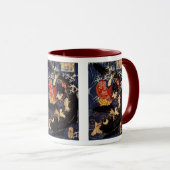 Mug Utagawa Kuniyoshi, 鬼若丸の鯉退治 (Devant droit)