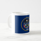 Mug Utah : Le drapeau de l'État américain « The Beehiv (Devant gauche)