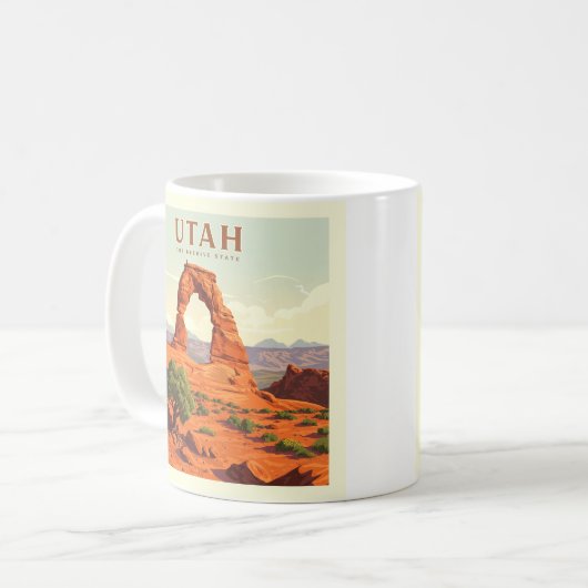 Mug Utah vintage (Devant gauche)