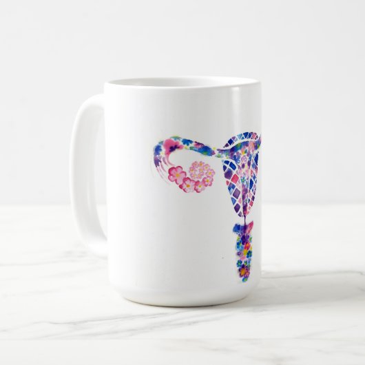 Mug Utérus (Devant gauche)