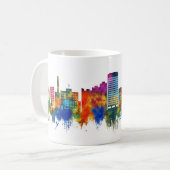 Mug Utica New York Skyline (Devant gauche)