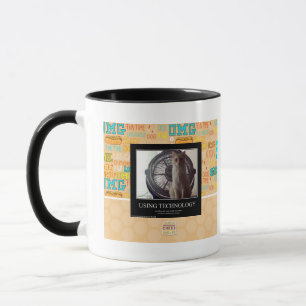 Mug Utilisant la technologie