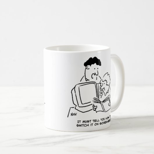 Mug Utilisateurs informatiques inexpérimentés (Devant droit)