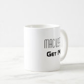 Mug Utilisateurs Mac, JE SUIS PERSONNALISABLE (Devant droit)
