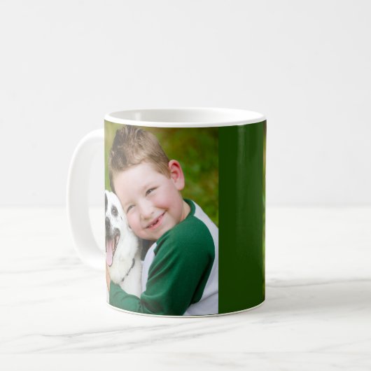 Mug Utilisation faite sur commande votre propre photo (Devant gauche)