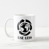 Mug Utiliser moins (Gauche)