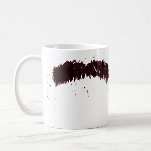 MUG UTILISEZ UNE MOUSTACHE (Gauche)