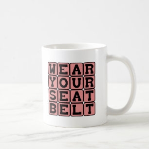Mug Utilisez votre ceinture de sécurité, Conduisant