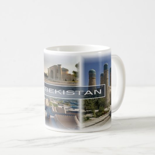 Mug UZ Ouzbékistan - (Devant droit)