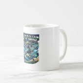 Mug Uzbekistan Mode de but squelette attaquant nations (Devant droit)