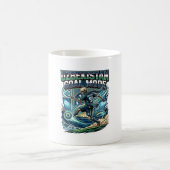 Mug Uzbekistan Mode de but squelette attaquant nations (Centre)