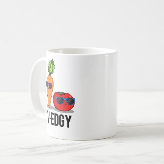 Mug V-Edgy Funny Veggie Pun (Devant gauche)