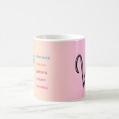 Mug "V" initial (11oz) (Centre)