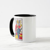 Mug V le pape, carte de tarot (Devant gauche)