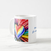 Mug Va avec ton coeur (Devant gauche)