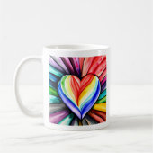 Mug Va avec ton coeur (Gauche)
