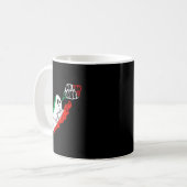 Mug Va Fan Ghoul For Men Women Italian Funny Halloween (Devant gauche)