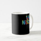 Mug VA Nurse Appréciation Day Tee Tee Pour Les Femmes (Devant droit)