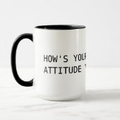 Mug va-t-elle comment votre attitude ? (Gauche)