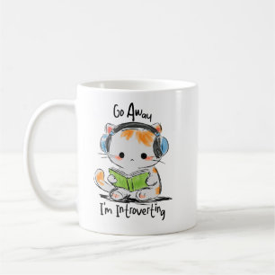 Mug Va-t'en, je suis un chat introverti