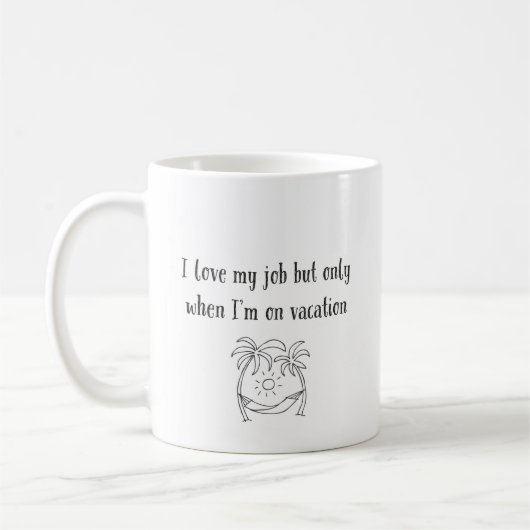 Mug Vacances (Gauche)