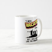 MUG VACANCES (Devant droit)