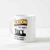 MUG VACANCES (Devant gauche)