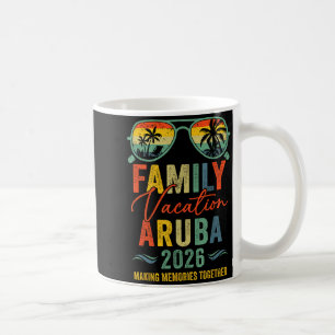 Mug Vacances à Aruba 2026 Groupe Familial Estival Corr