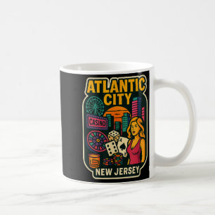 Mug Vacances à Atlantic City New Jersey Casino Jeux de